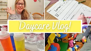 In-Home Daycare Provider | DAY IN THE LIFE | Daycare Vlog!