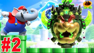 Super Mario Bros. Wonder Part 2 | Nintendo Switch Longplay (JinnaGaming)