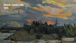 Tom Thomson Nature Paintings Video-A collection of Vintage Canadian Landscape Paintings of Ontario