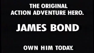 James Bond Home Videos – The Original Action Adventure Hero (1996) Promo (VHS Capture)