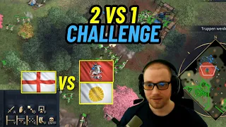 2 vs1 Challenge I Unmögliche Fights werden möglich! I Age of Empires 4