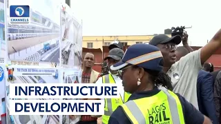 Sanwo-Olu Inspects Intra-State Red Line Project In Agbado-Marina Corridor