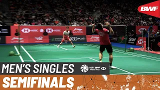 Singapore Open 2022 | Anthony Sinisuka Ginting (INA) [4] vs. Loh Kean Yew (SGP) [6] | SF