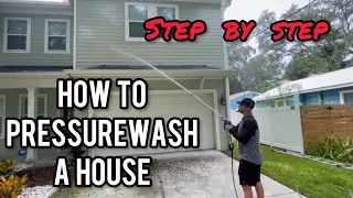 How To Pressure Wash A Home (Step By Step Guide)