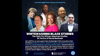 Whitewashing Black Studies: The Fight for African American Studies in the Era of Racial Backlash