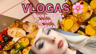 VLOGAS 🌸 MANO ODOS PRIEŽIŪROS RUTINA feat. SKINLOVERS