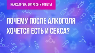 Почему после алкоголя хочется есть и секса?