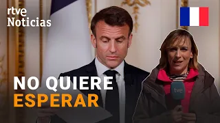 FRANCIA PENSIONES: MACRON promulga la POLÉMICA LEY tras el AVAL del CONSTITUCIONAL | RTVE