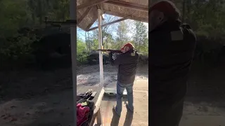 Shooting of Chinese Type 56 SKS after clean up.