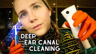 ASMR DEEP EAR CLEANING You Can FEEL In Your Ears (I PROMISE!)