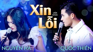 Quốc Thiên & Nguyên Hà Hát Live Xin Lỗi và 13 HIT TRIỆU VIEW ĐÌNH ĐÁM - Anh Còn Nợ Em, Sợ Yêu,..