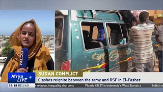 Clashes reignite between Sudan's army and RSF