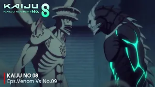 Moment Adu Mekanik Antara Venom Vs Kaiju No.09 | Kaiju No.8