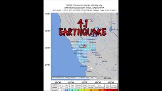4.1 Earthquake SF Bay region.. Rio Vista Fault.. Next to Proposed CO2 site. Thursday update 6/2/2022