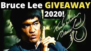 Rare BRUCE LEE collectibles GIVEAWAY 2020! Find out how you can WIN!