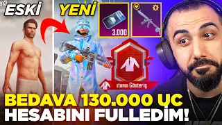 3 YILDIR KUTU BİRİKTİREN İZLEYİCİME DESTANSI GÖSTERİŞİ ALDIM! BELEŞ 130.000 UC!! | PUBG MOBILE