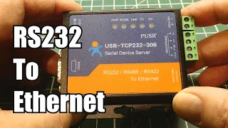Getting Started With RS232 to Ethernet Conversion / USR-TCP232-306