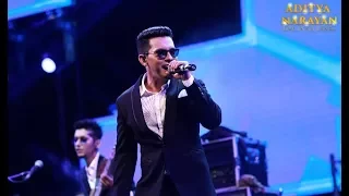 Aditya Narayan live in Sri Lanka | Sinhala Hindi Lovely Mushup | Cover Version