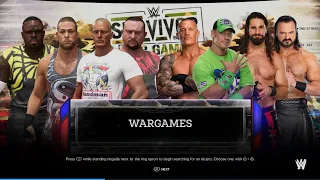 WWE 2K24 TEAM ECW VS TEAM WWE WARGAMES!!!