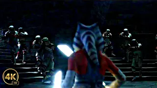 Ahsoka Vs Night Troopers Final Battle Scene - Ahsoka Episode 8 (HD)