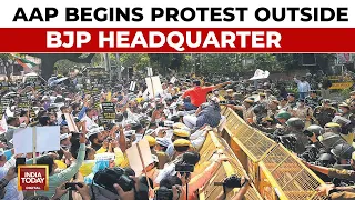 Swati Maliwal Assault Case Updates: Arvind Kejriwal, AAP Leaders Protest Against BJP | India Today