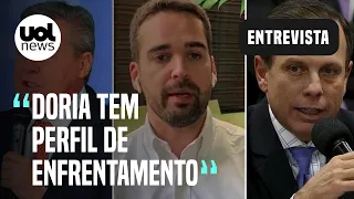 'Doria e eu temos visão semelhante e estilos diferentes', diz Eduardo Leite