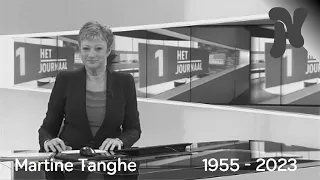 VRT één - Het Journaal 1 met Martine Tanghe (25-3-2013)