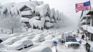 US under Snow Blast ! Massive snow storm hit Chicago, illinois, Great lakes | Chicago Weather