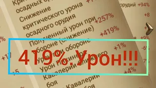 Rally от топ Лучника, Оборона на. Телеге 419% урон при обороне