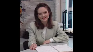 Ольга Озерецковская на 5 канале 18 июля 1997 г.