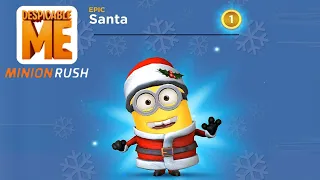 Minion rush unlock new minion Santa pc gameplay