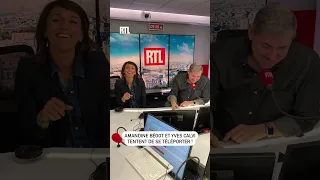 RTL Matin : Amandine Bégot et Yves Calvi tentent de se téléporter !