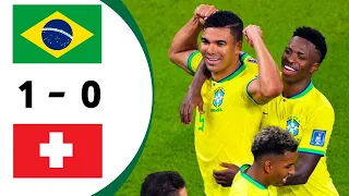 Brazil 1 - 0 Switzerland - Extended Highlights & Goals - FIFA World Cup Qatar 2022