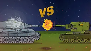 Битва в ночи - Мультики про танки.