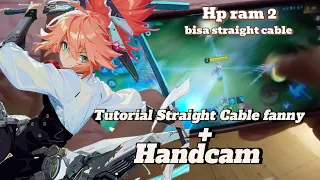 TUTORIAL STRAIGHT CABLE FANNY | HANDCAM✓