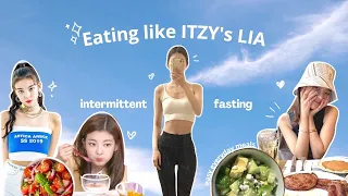 ✨ I ate a ITZY inspired KPOP diet 🥑 intermittent fasting // K-pop Glow Up Diary ep_05