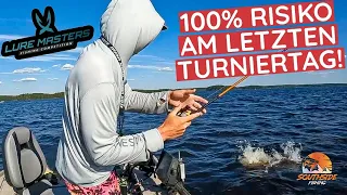 100% RISIKO letzter TURNIERTAG LUREMASTERS Online ZANDER OPEN! UNBEKANNTER See voll mit XXL ZANDER?