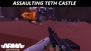 HUGE Assault on Teth Castle | Arma Reforger