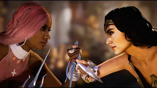 Mortal Kombat 1 - Nicki Minaj vs Wonder Woman