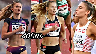 Natalia Kaczmarek wins 400m at Monaco Diamond League 2023 - (Lieke Klaver, Shamier Little, Adeleke)