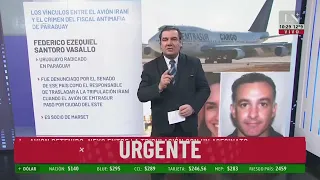 Avión retenido en la Argentina: el nexo entre la tripulación y el crimen del fiscal en Paraguay