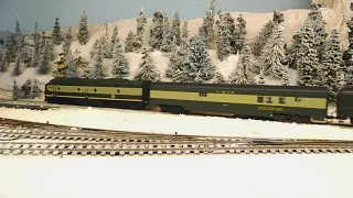 225 - M&NB - Model Railroad Train Watching - Trip East December 1953 -   Part 1
