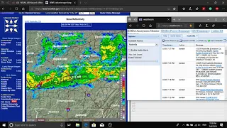NOAA Weather Radio Nashville Tennesse Flood and Tornado outbreak