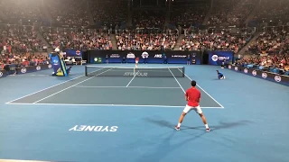 ATP Cup Final 2020 Nadal v Djokovic Courtside