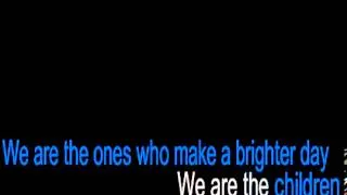 We Are the World 25 For Haiti   Karaoke Instrumental Lyrics