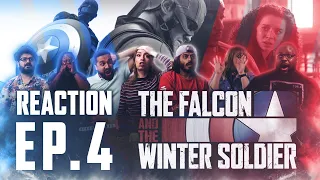 Cap did WHAT?! - Falcon and The Winter Soldier - Episode 4 Whole World is Watching - Group Reaction