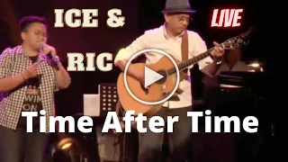 Ice Seguerra & Ric Mercado Live Performance Time after time acoustic cover