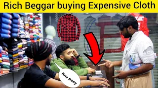 Rich Beggar buying Expensive Cloth Prank |@pkpranks5647