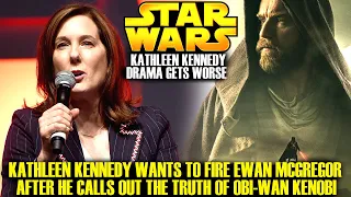 Kathleen Kennedy Wants To Fire Ewan McGregor Now! This Is Too Much (Star Wars Explained)