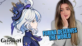 FURINA DESERVES THE WORLD! Furina Story Quest FULL REACTION | Genshin Impact 4.2